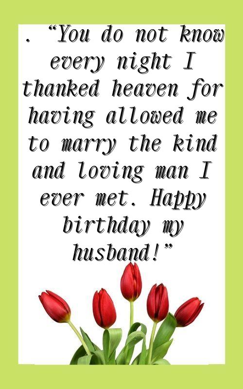 birthday wishes for my lovely husband